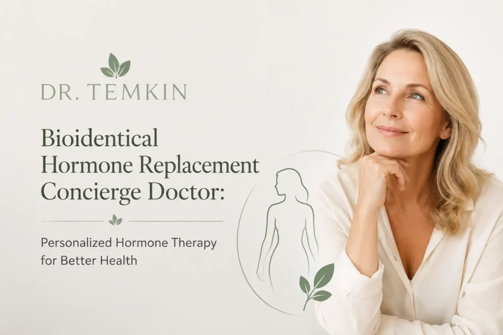 Bioidentical hormone replacement concierge doctor
