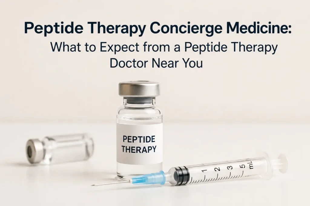 Peptide Therapy Concierge Medicine